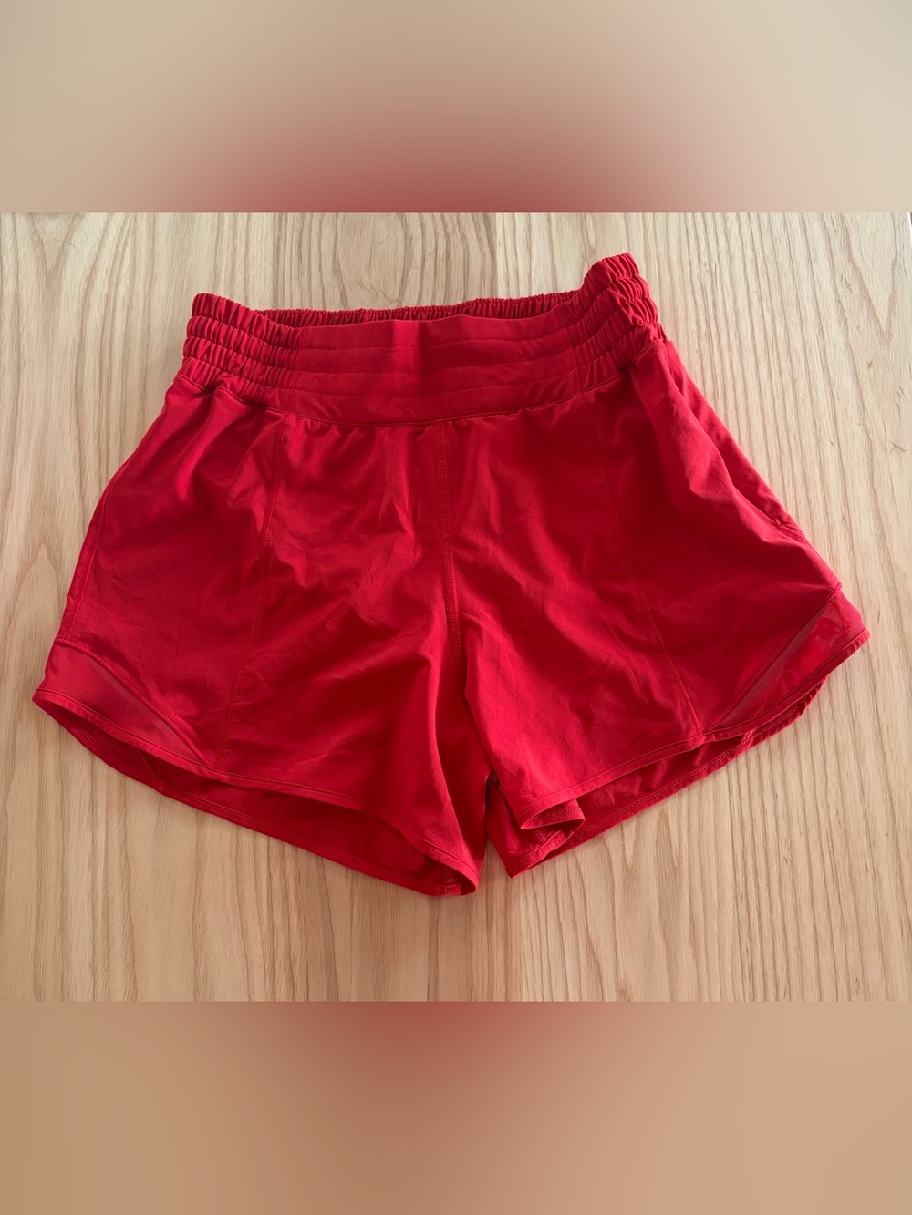 lululemon athletica Hotty Hot Shorts 4” - Oxford Red